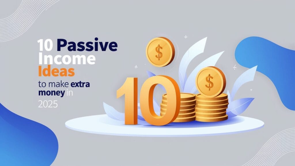 10 Passive Income Ideas to make extra money in 2025 ?