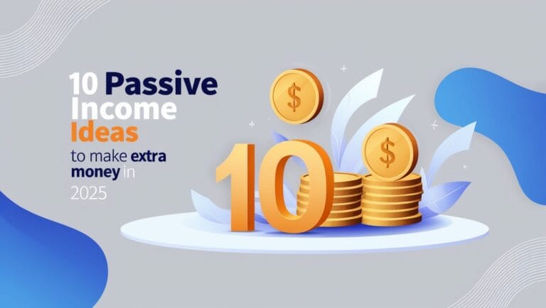 10 Passive Income Ideas to make extra money in 2025 ?